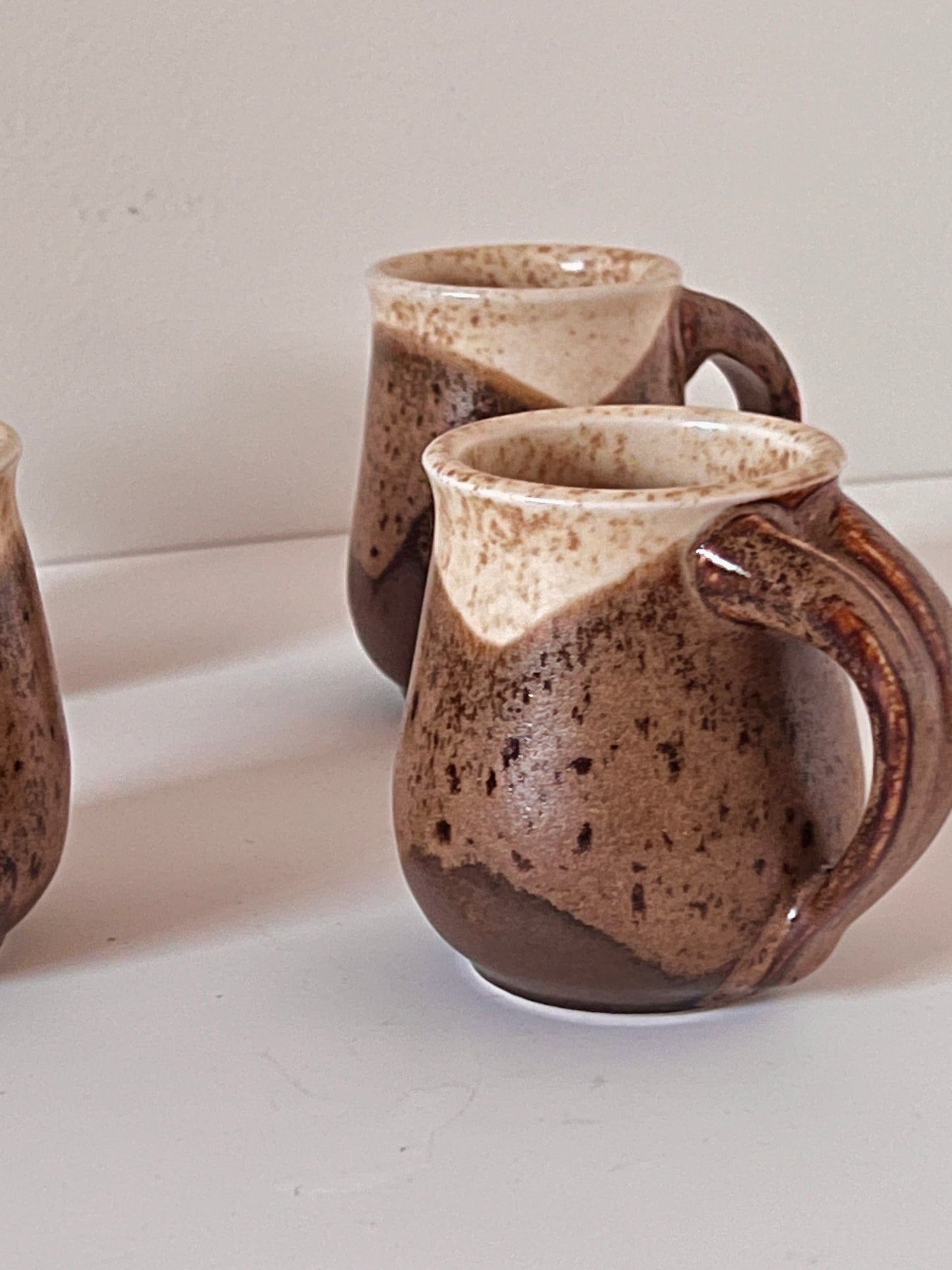 4pc Tartaruga Pottery Mug Set