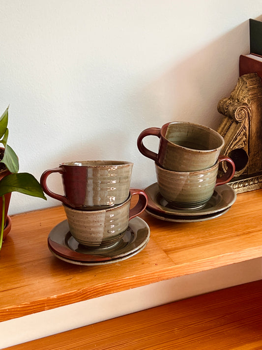 Calcolo Pottery Cup Set