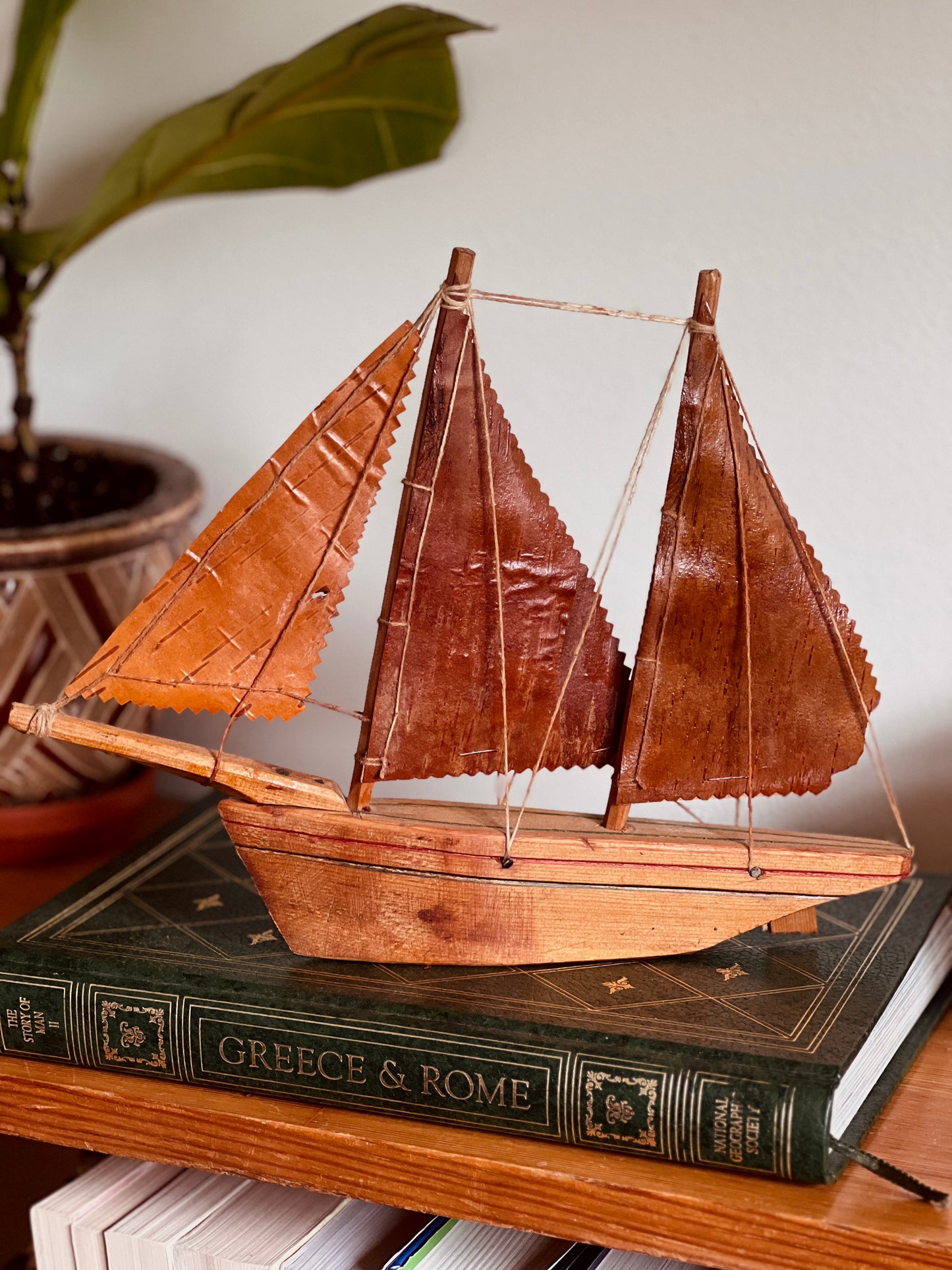 Barca Natural Model Boat