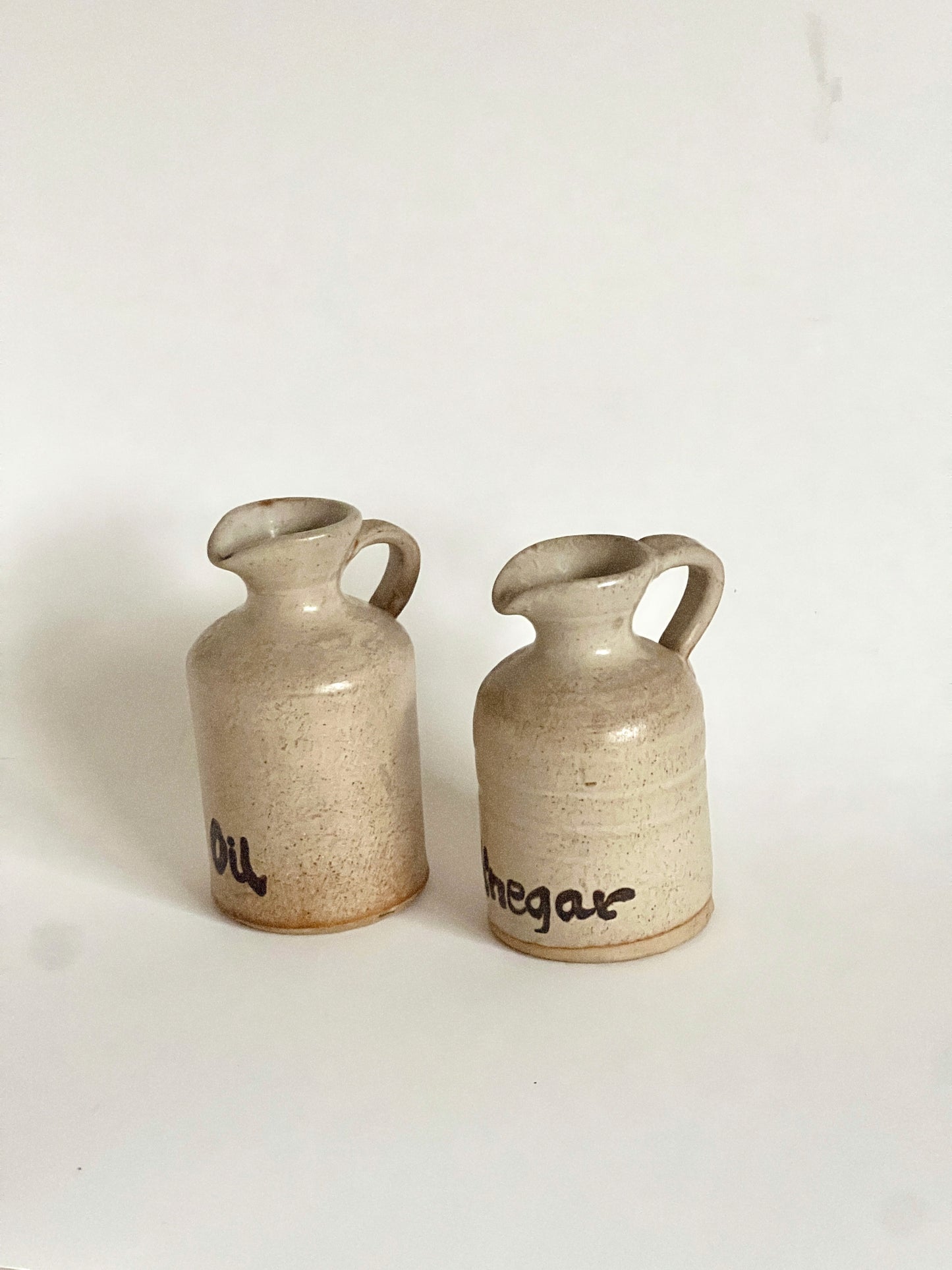 Insalata Pottery Cruet Set