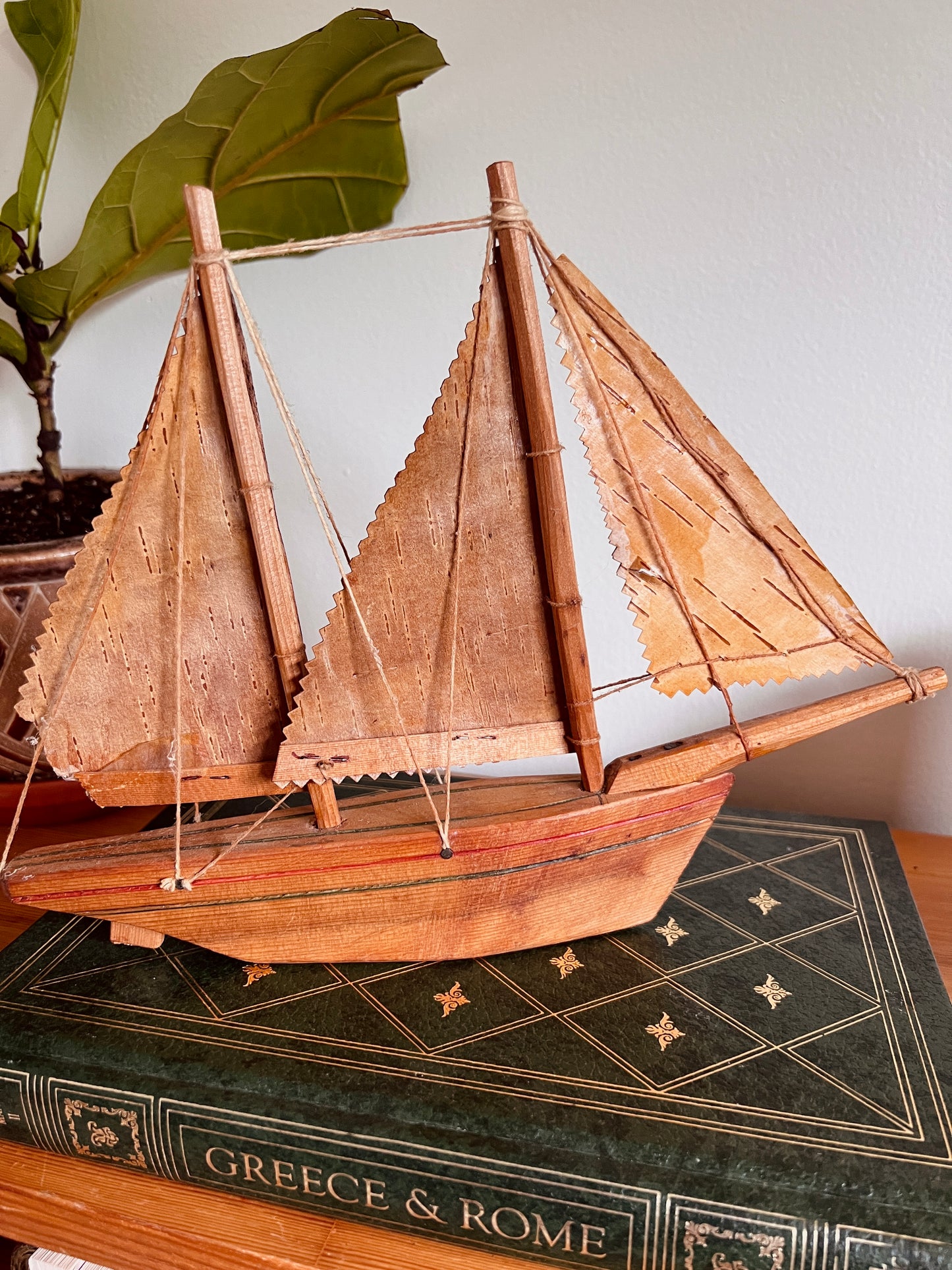 Barca Natural Model Boat