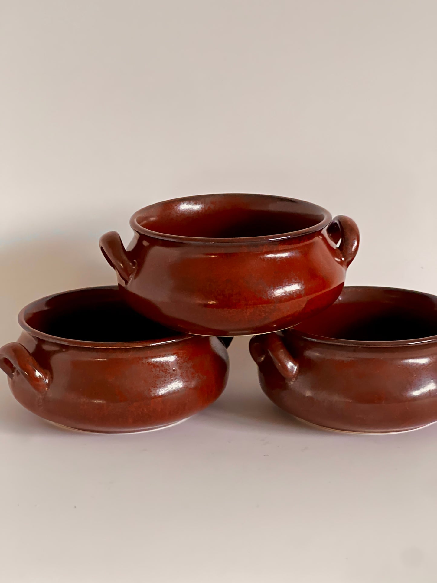 Zona 3pc Pottery Soup Bowls