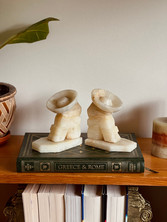 Sombrero Onyx Bookends