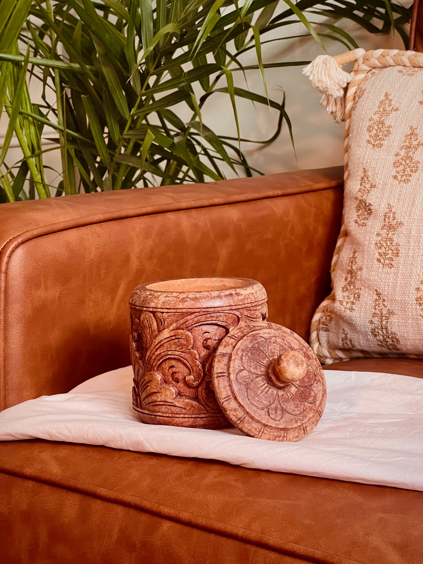 Romano Wood Container